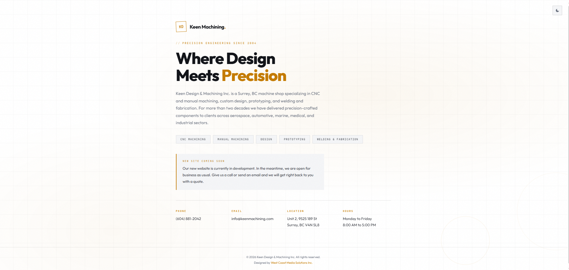 Keen Design & Machining